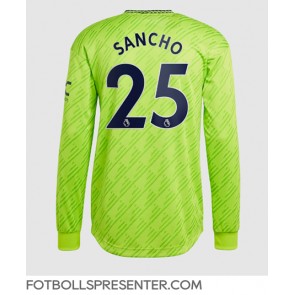 Manchester United Jadon Sancho #25 Tredje Matchtröja 2022-23 Långärmad